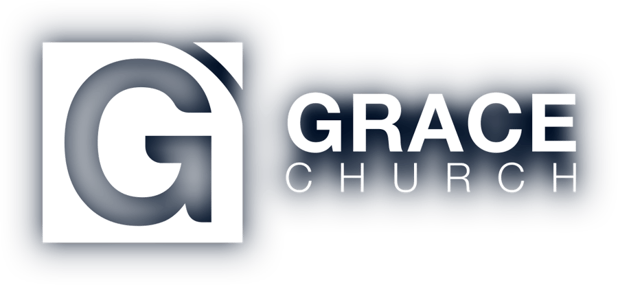 Grace church white logo